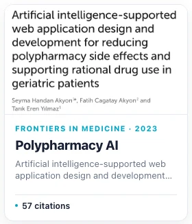 Polypharmacy AI