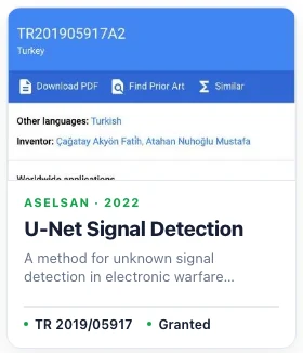 U-Net Signal Detection