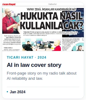 AI in law cover story